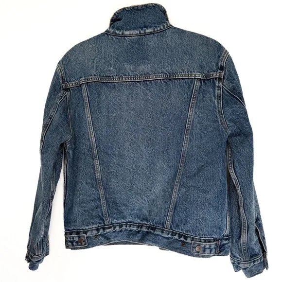 Levi's Premium Ex-Boyfriend Sherpa Trucker Jacket - Picture 4 of 8